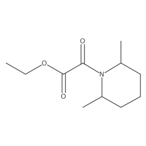 rel-Ethyl (2R,6S)-2,6-dimethyl-I+/--oxo-1-piperidineacetate结构式