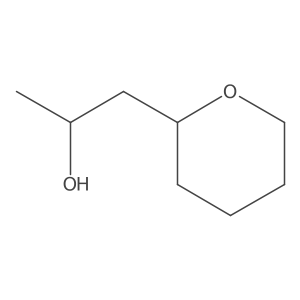 (2S)-1-(oxan-2-yl)propan-2-ol结构式