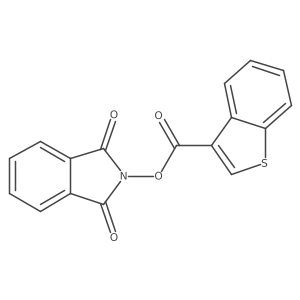 1,3-dioxo-2,3-dihydro-1H-isoindol-2-yl 1-benzothiophene-3-carboxylate Structure