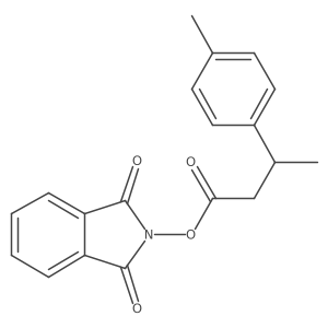 1,3-dioxo-2,3-dihydro-1H-isoindol-2-yl 3-(4-methylphenyl)butanoate Structure
