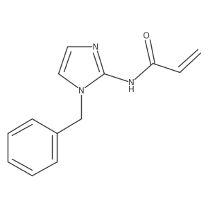 N-(1-benzyl-1H-imidazol-2-yl)prop-2-enamide Structure