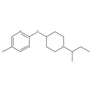 2-{[1-(Butan-2-yl)piperidin-4-yl]oxy}-5-fluoropyrimidine Structure