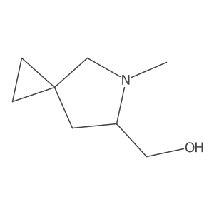 [(6S)-5-(trideuteriomethyl)-5-azaspiro[2.4]heptan-6-yl]methanol结构式
