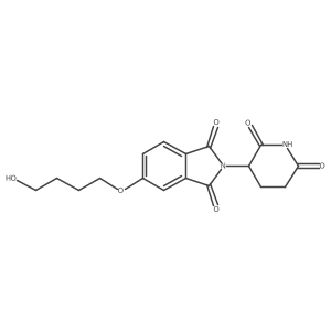 Thalidomide-5'-O-C4-OH Structure