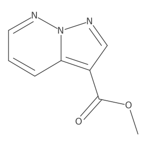 Methyl pyrazolo[1,5-b]pyridazine-3-carboxylate Structure