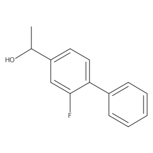 1-(2-Fluoro-1,1'-biphenyl-4-yl)ethanol Structure