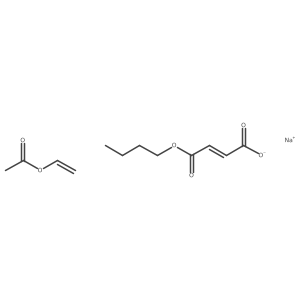 sodium;(Z)-4-butoxy-4-oxobut-2-enoate;ethenyl acetate结构式