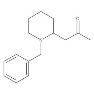 1-(1-Benzylpiperidin-2-yl)propan-2-one结构式