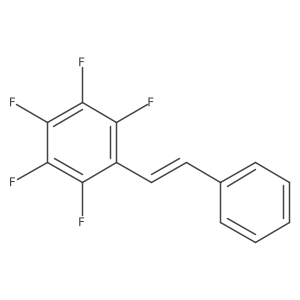 cis-2,3,4,5,6-Pentafluorostilbene结构式