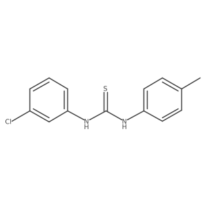 N-(3-Chlorophenyl)-Na(2)-(4-methylphenyl)thiourea Structure