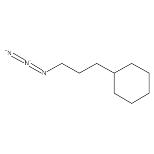 (3-Azidopropyl)cyclohexane结构式