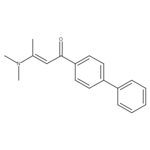 (E)-1-[1,1'-biphenyl]-4-yl-3-(dimethylamino)-2-buten-1-one结构式