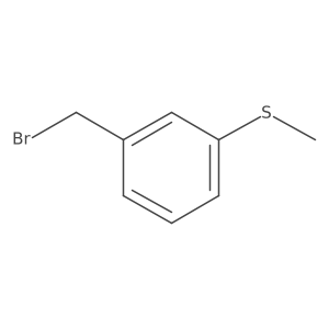 Benzene, 1-(bromomethyl)-3-(methylthio)-结构式
