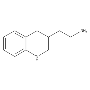 2-(1,2,3,4-Tetrahydroquinolin-3-yl)ethan-1-amine结构式