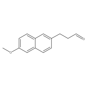 3-(6-Methoxynaphthalen-2-yl)propanal Structure
