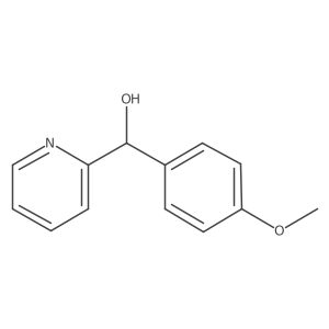 (4-Methoxyphenyl)(pyridine-2-yl)methanol结构式