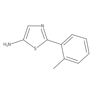 2-(o-Tolyl)thiazol-5-amine结构式