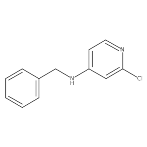 N-Benzyl-2-chloropyridin-4-amine结构式