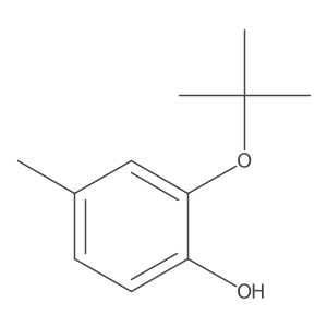 2-(Tert-butoxy)-4-methylphenol结构式