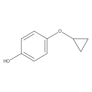 4-Cyclopropoxyphenol结构式