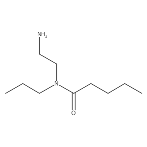 Pentanamide, N-(2-aminoethyl)-N-propyl- Structure