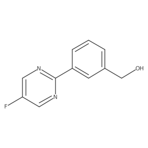 (3-(5-Fluoropyrimidin-2-yl)phenyl)methanol结构式