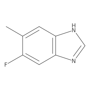 6-Fluoro-5-methyl-1H-1,3-benzodiazole Structure