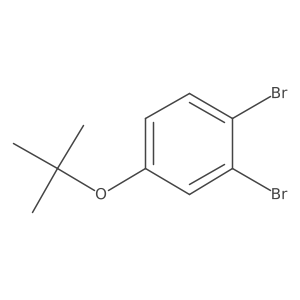 Benzene, 1,2-dibromo-4-(1,1-dimethylethoxy)-结构式