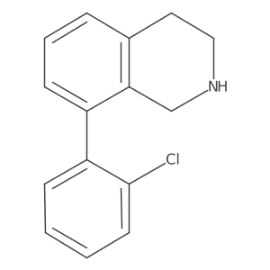 8-(2-Chlorophenyl)-1,2,3,4-tetrahydroisoquinoline结构式