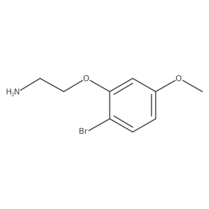 2-(2-Bromo-5-methoxyphenoxy)ethan-1-amine Structure