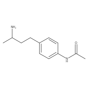 n-(4-(3-Aminobutyl)phenyl)acetamide Structure