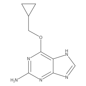 2-Amino-6-(cyclopropylmethoxy)-9H-purine Structure