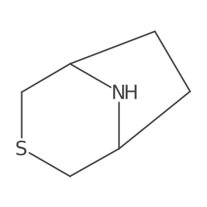 3-Thia-8-azabicyclo[3.2.1]octane Structure