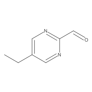5-Ethylpyrimidine-2-carbaldehyde Structure