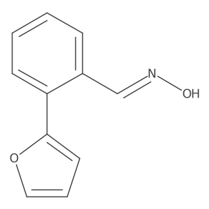 2-(2-Furanyl)benzaldehyde oxime Structure