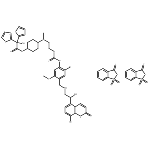 Las-190792 disaccharide Structure