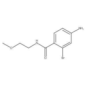 4-Amino-2-bromo-N-(2-methoxyethyl)benzamide Structure