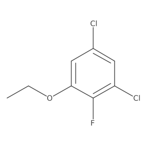 1,3-Dichloro-5-ethoxy-4-fluorobenzene Structure