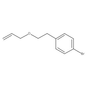 1-(2-Allyloxyethyl)-4-bromobenzene结构式