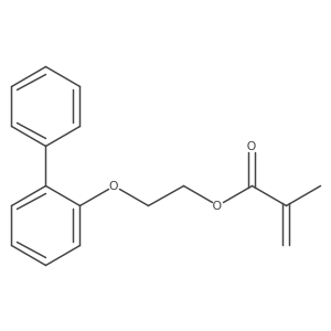 2-([1,1'-Biphenyl]-2-yloxy)ethyl 2-methyl-2-propenoate Structure