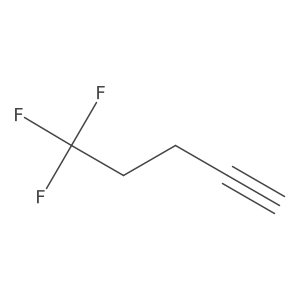 5,5,5-Trifluoropent-1-yne结构式
