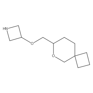 3-({6-Oxaspiro[3.5]nonan-7-yl}methoxy)azetidine Structure