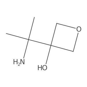 3-(2-Aminopropan-2-yl)oxetan-3-ol结构式