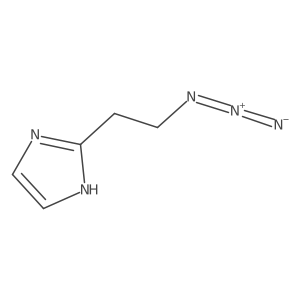 2-(2-azidoethyl)-1H-imidazole结构式