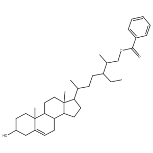 Stigmast-5-ene-3,26-diol, 26-benzoate, (3I(2))- Structure