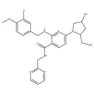 4-(S)-Hydroxypyrrolidinylavanafil Structure