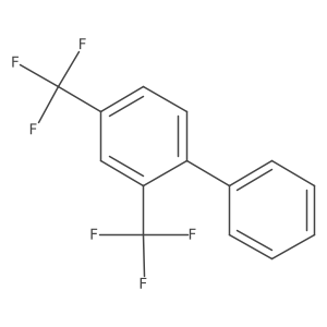 2,4-Bis(trifluoromethyl)biphenyl Structure