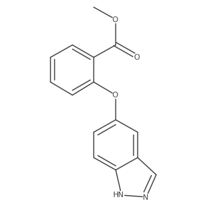 methyl 2-(1H-indazol-5-yloxy)benzoate Structure