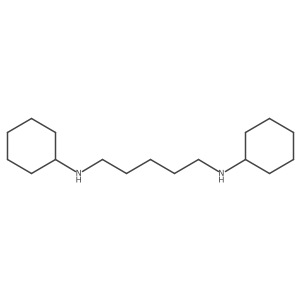 N1,N5-Dicyclohexylpentane-1,5-diamine结构式