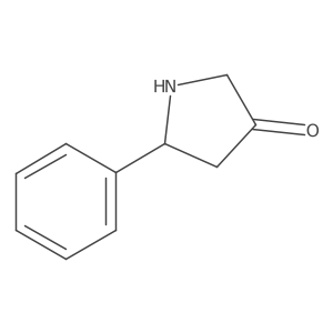 5-Phenylpyrrolidin-3-one Structure